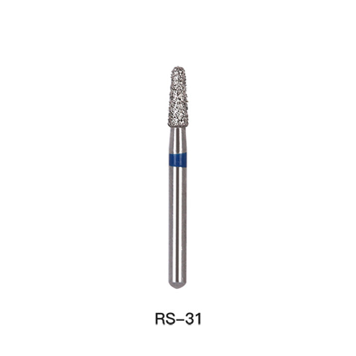 Diamond Bur RS Series Full Size Rounded Shoulder 5pcs/Pack