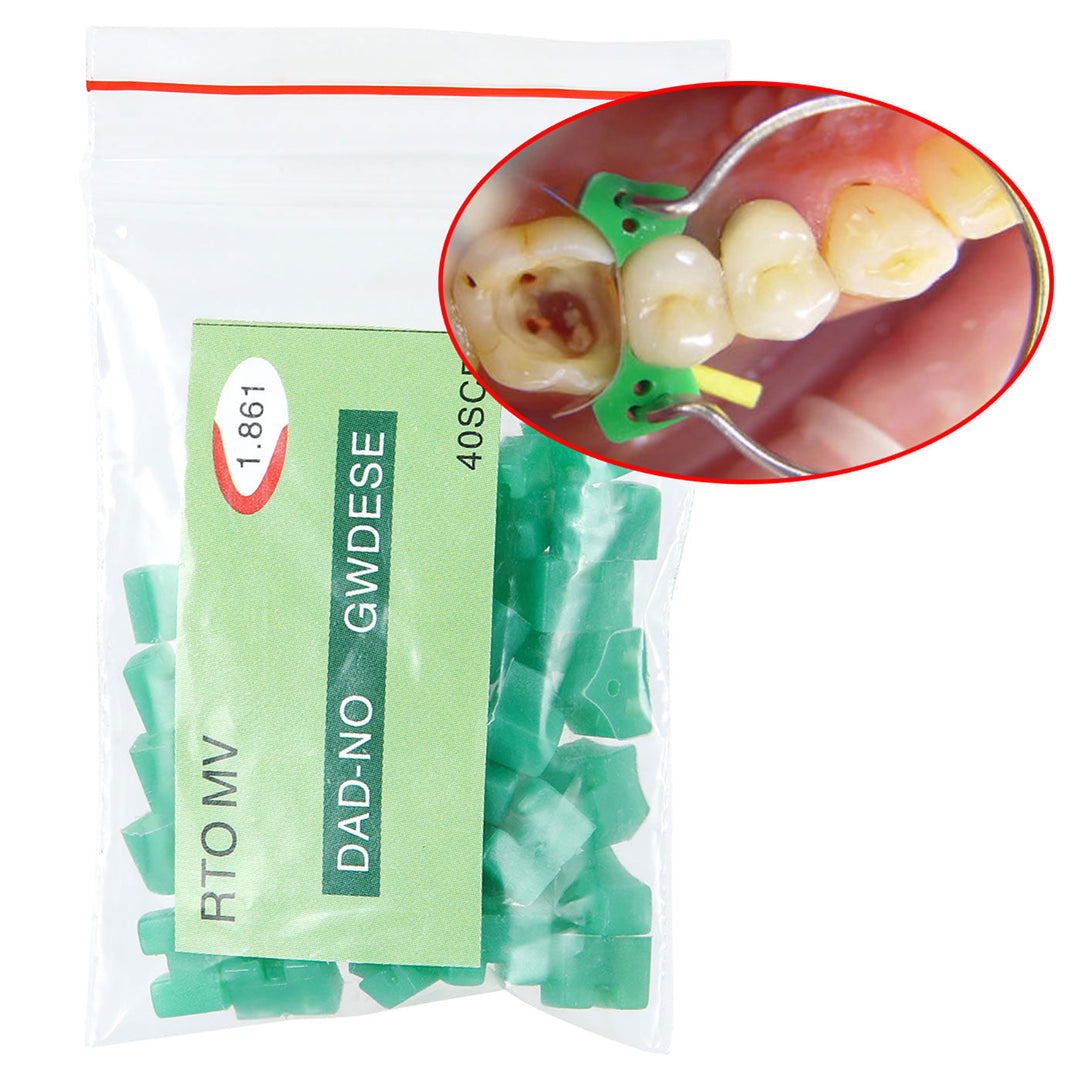 Dental Add On Silicone Wedges 40Pcs/Bag