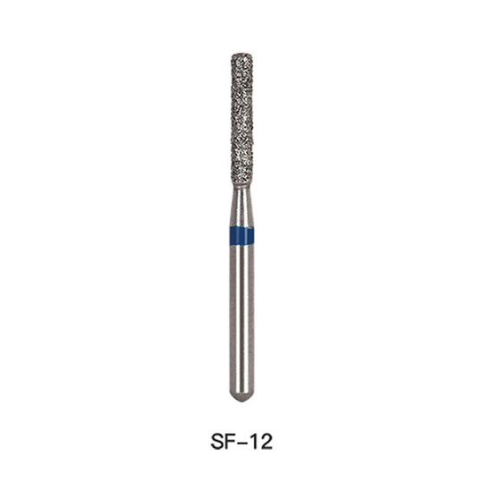 Diamond Bur SF Series Full Size Flat End Cylinder 5pcs/Pack