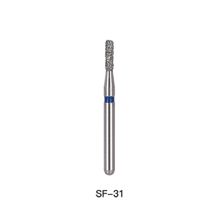 Diamond Bur SF Series Full Size Flat End Cylinder 5pcs/Pack