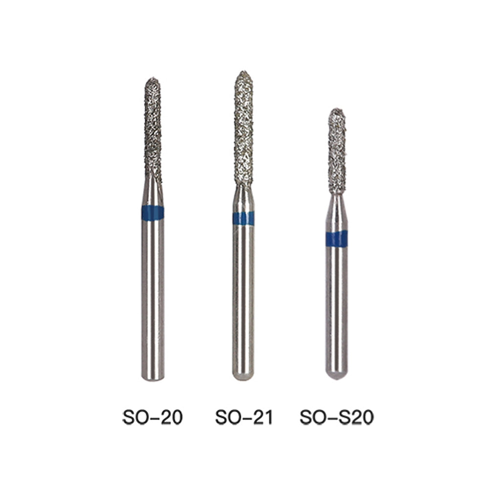 Diamond Bur SO Series Full Size Torpedo 5pcs/Pack