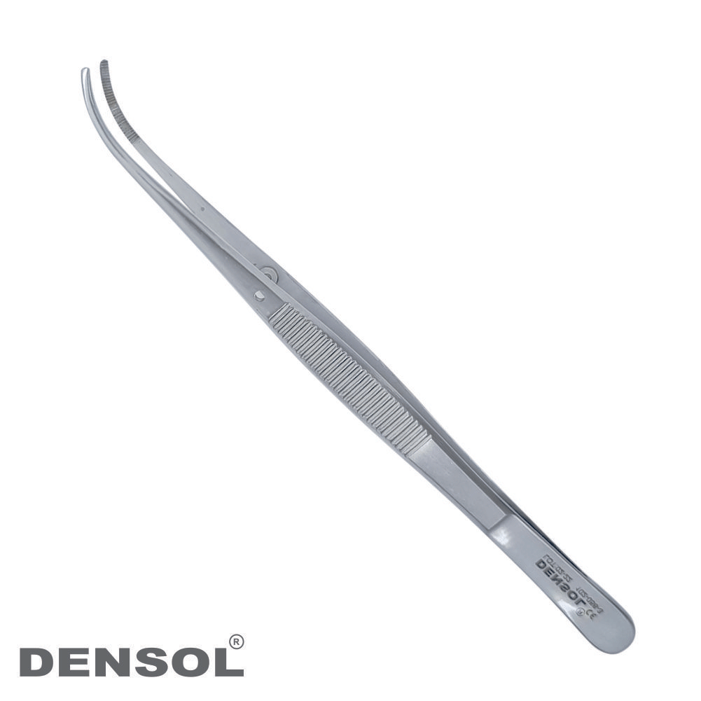 Semken Forceps Serrated 15cm Curved Medifocal