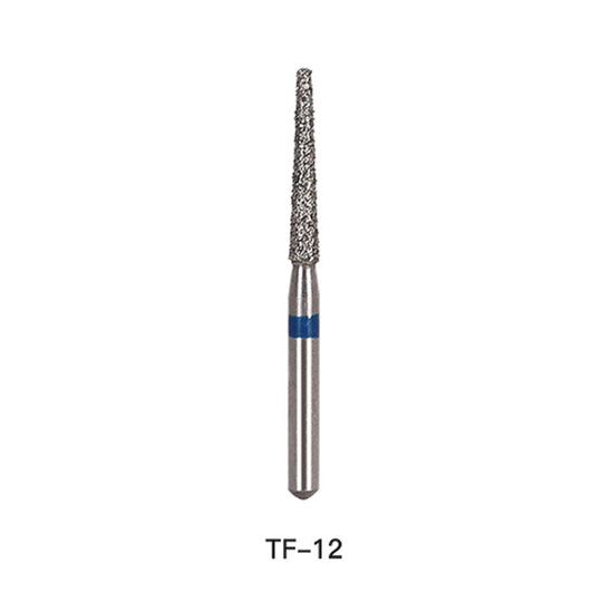 Diamond Bur TF Series Full Size Flat Cone 5pcs/Pack