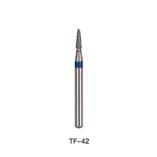 Diamond Bur TF Series Full Size Flat Cone 5pcs/Pack