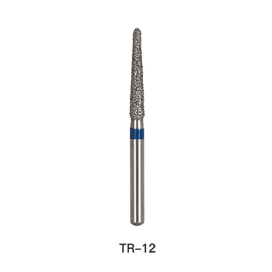 Diamond Bur TR Series Full Size Round End Cone 5pcs/Pack