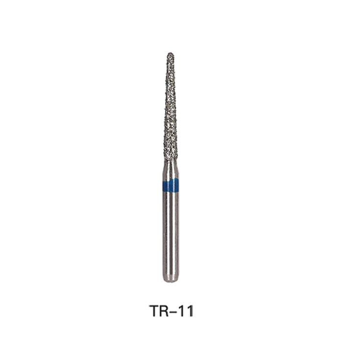 Diamond Bur TR Series Full Size Round End Cone 5pcs/Pack