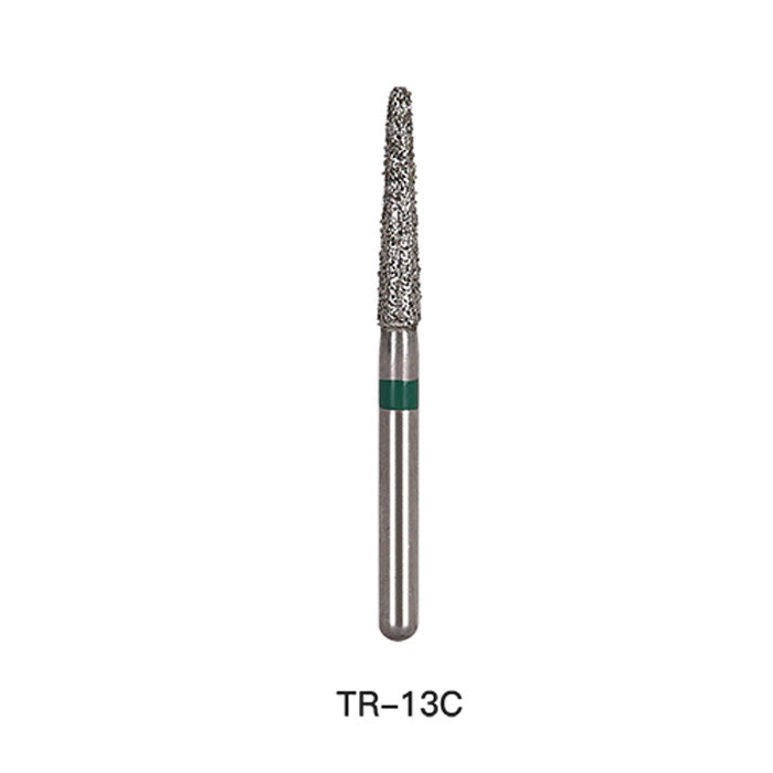 Diamond Bur TR Series Full Size Round End Cone 5pcs/Pack