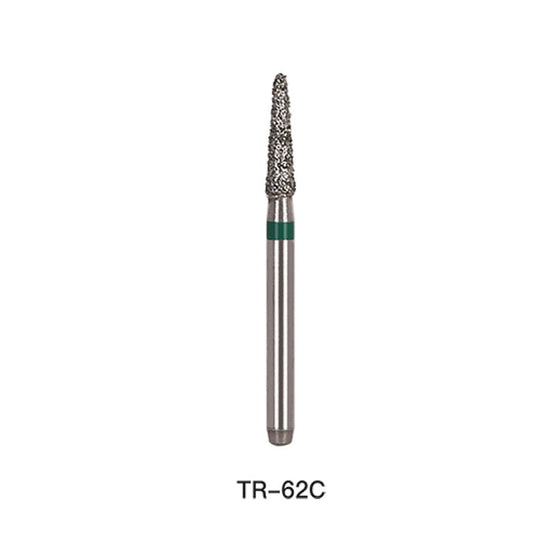 Diamond Bur TR Series Full Size Round End Cone 5pcs/Pack