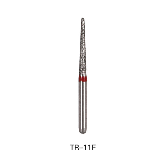 Diamond Bur TR Series Full Size Round End Cone 5pcs/Pack