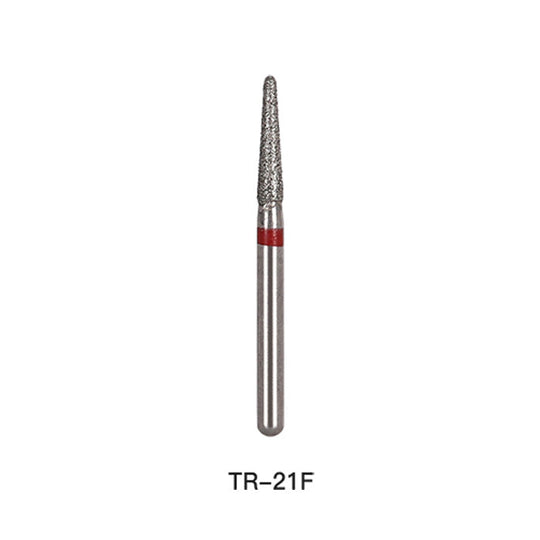 Diamond Bur TR Series Full Size Round End Cone 5pcs/Pack