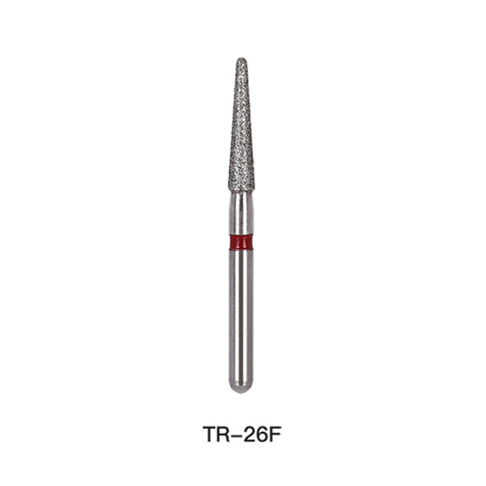 Diamond Bur TR Series Full Size Round End Cone 5pcs/Pack