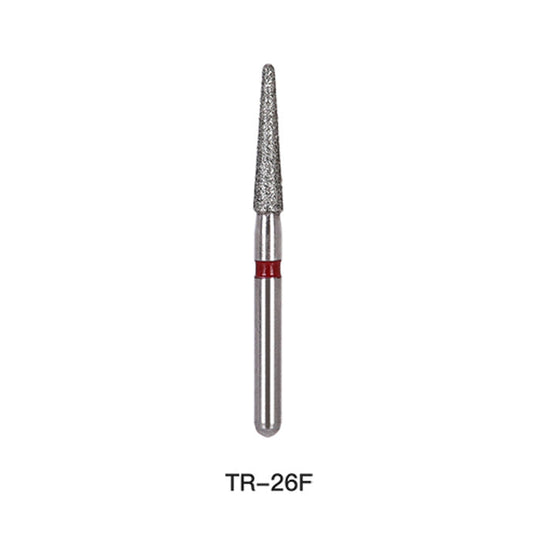 Diamond Bur TR Series Full Size Round End Cone 5pcs/Pack