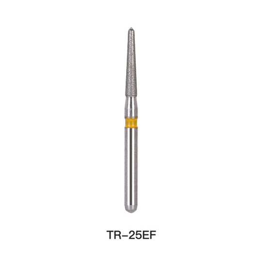 Diamond Bur TR Series Full Size Round End Cone 5pcs/Pack