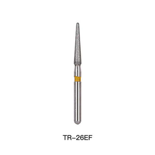 Diamond Bur TR Series Full Size Round End Cone 5pcs/Pack