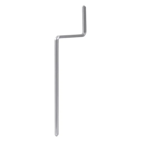 Dental X-ray Positioning Arm for Bite Wing, Anterior, Posterior, Endodontic, and Universal use. Stainless steel L-shaped arm with smooth finish for precise X-ray alignment. Compatible with various dental imaging techniques and autoclavable for hygiene.