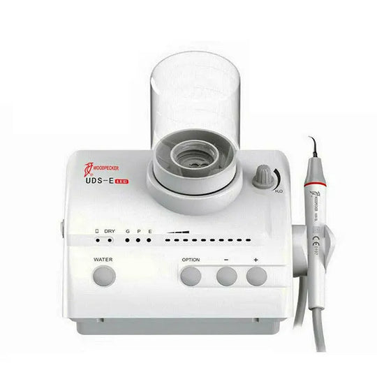 Woodpecker UDS-E LED Ultrasonic Scaler Kit Detachable Handpiece 8 Tips Scaling+Perio+Endo 2 Water Bottles Woodpecker