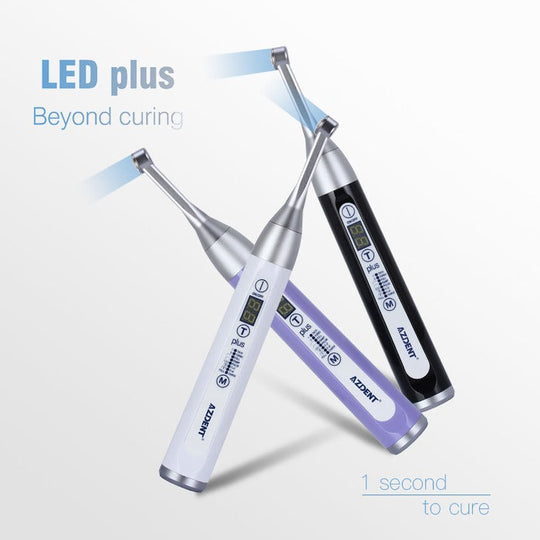 Curing Light Wireless LED 1 Second Broad Spectrum 385-515nm 7 Modes 2500mW/cm²