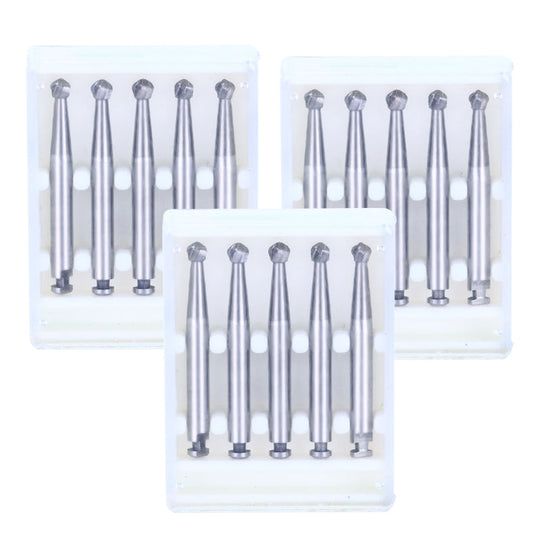 Dental RA #8 Round Carbide Bur for Slow Speed Latch 2.3mm 5pcs/Box