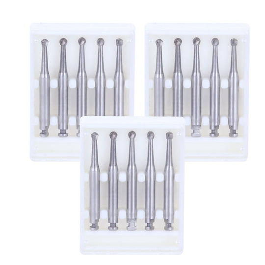 Dental RA #6 Round Carbide Bur for Slow Speed Latch 1.8mm 5pcs/Box