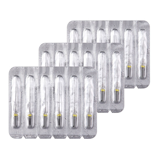 Dental C Files Hand Use Stainless Steel 25mm #8 6pcs/Pack