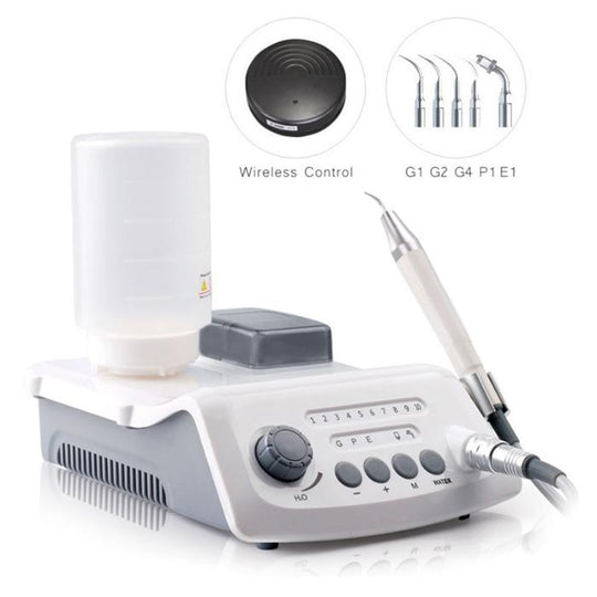 Dental Ultrasonic Scaler Wireless Control Detachable LED Handpiece and Handle Line