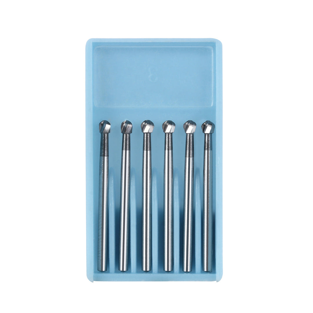 Dental FG #8 SL Surgical Length Round 25mm Carbide Burs 6pcs/Box