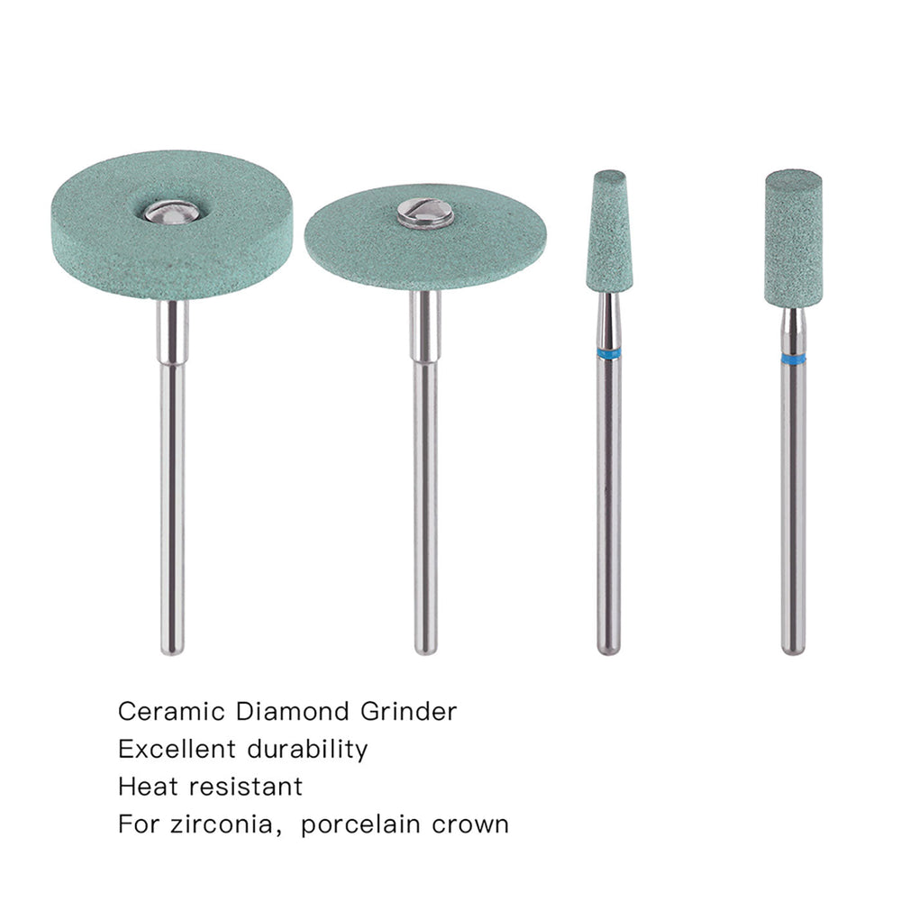 Dental Polishing Lab Ceramic Diamond Grinder Blue