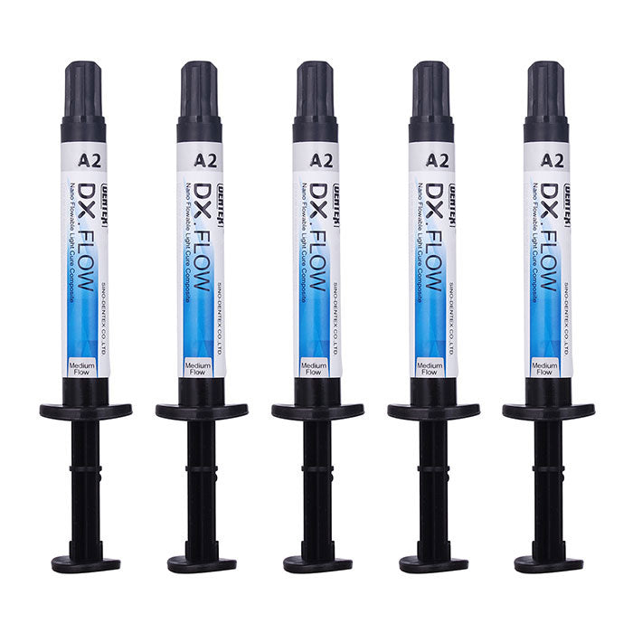 Dental Flowable Light Cure Composite Medium Flow A1/A2/A3 Syringe