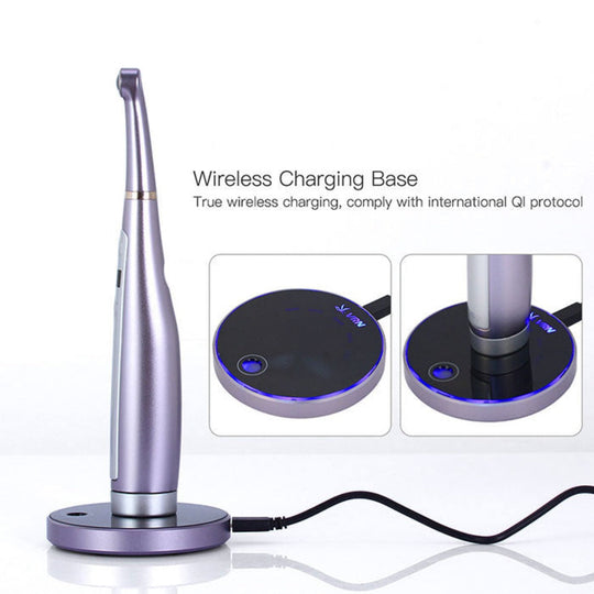 VAFU Curing Light LED Cordless OLED Screen 1 Second DeepCure Wide Specturm Metal Body With Caries Detector Light Meter 3200mW/Cm²