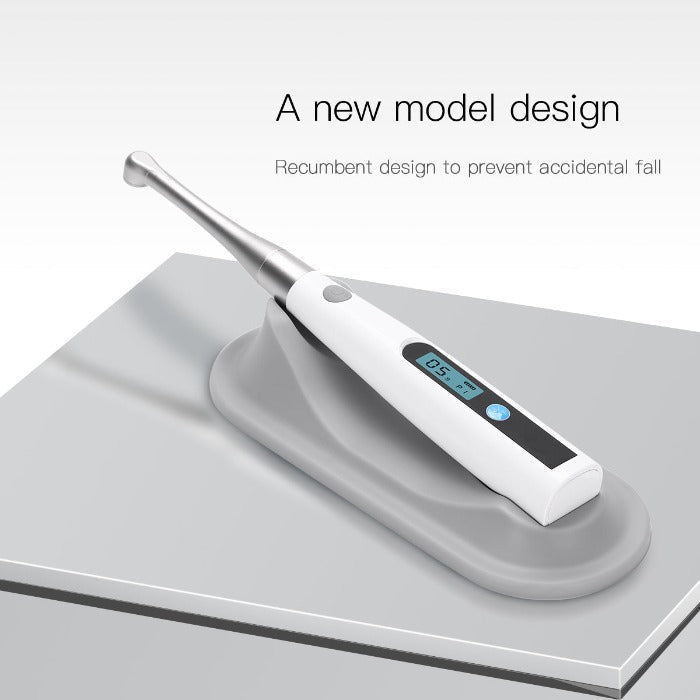 Dental LED Curing Light Cordless 1S Cure Recumbent 3 Mode with 360° Rotating Head 1400mW/cm² 5W Power