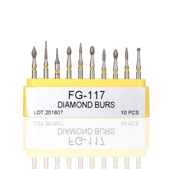 Dental Diamond Bur FG-117 Composite Repair Kit 10pcs/Kit