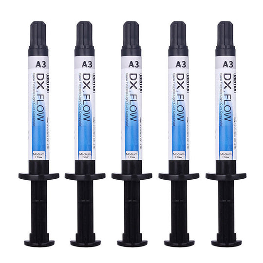 Dental Flowable Light Cure Composite Medium Flow A1/A2/A3 Syringe