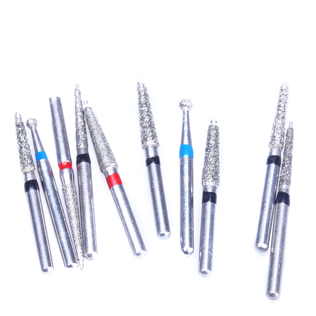 Dental Diamond Bur FG-107 Ceramic Restoration Kit 10pcs/Kit