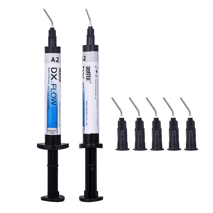 Dental Flowable Light Cure Composite Medium Flow A1/A2/A3 Syringe