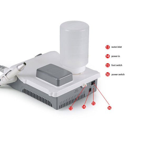 Dental Ultrasonic Scaler Wireless Control Detachable LED Handpiece and Handle Line