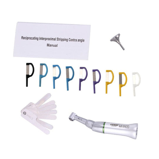 Dental Contra Angle Handpiece 4:1 Reduction Interproximal Stripping System