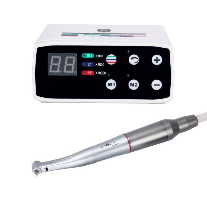 Dental LED Brushless Micro Motor+1:5 LED Increasing Contra Angle Handpiece