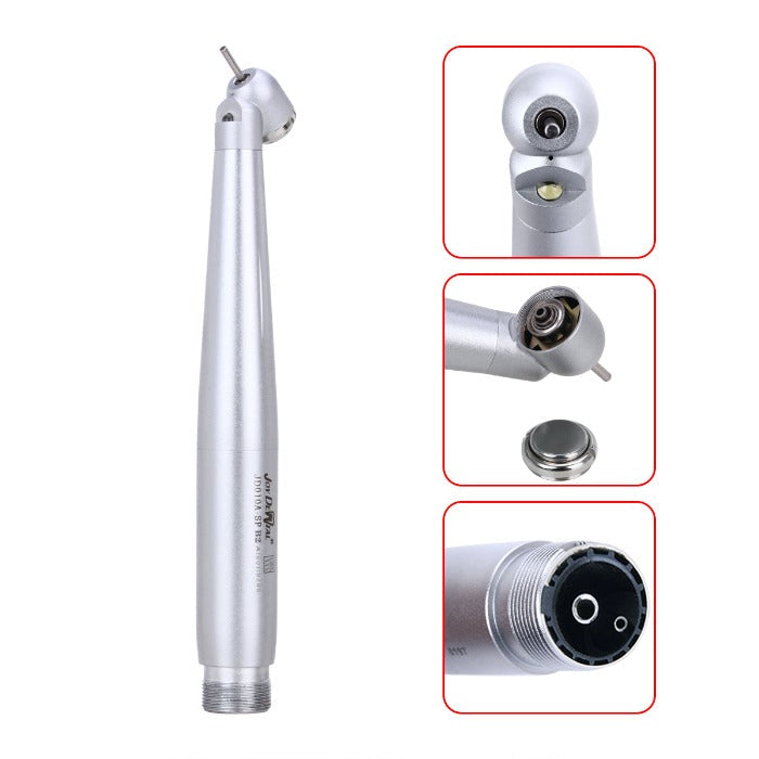 Dental High Speed Handpiece 45 Degree Standard Head LED 2/4 Hole