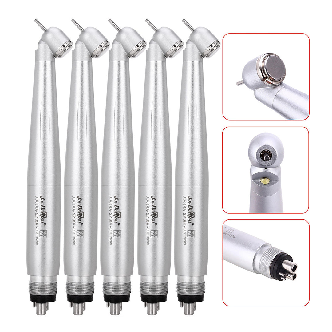 Dental High Speed Handpiece 45 Degree Standard Head LED 2/4 Hole