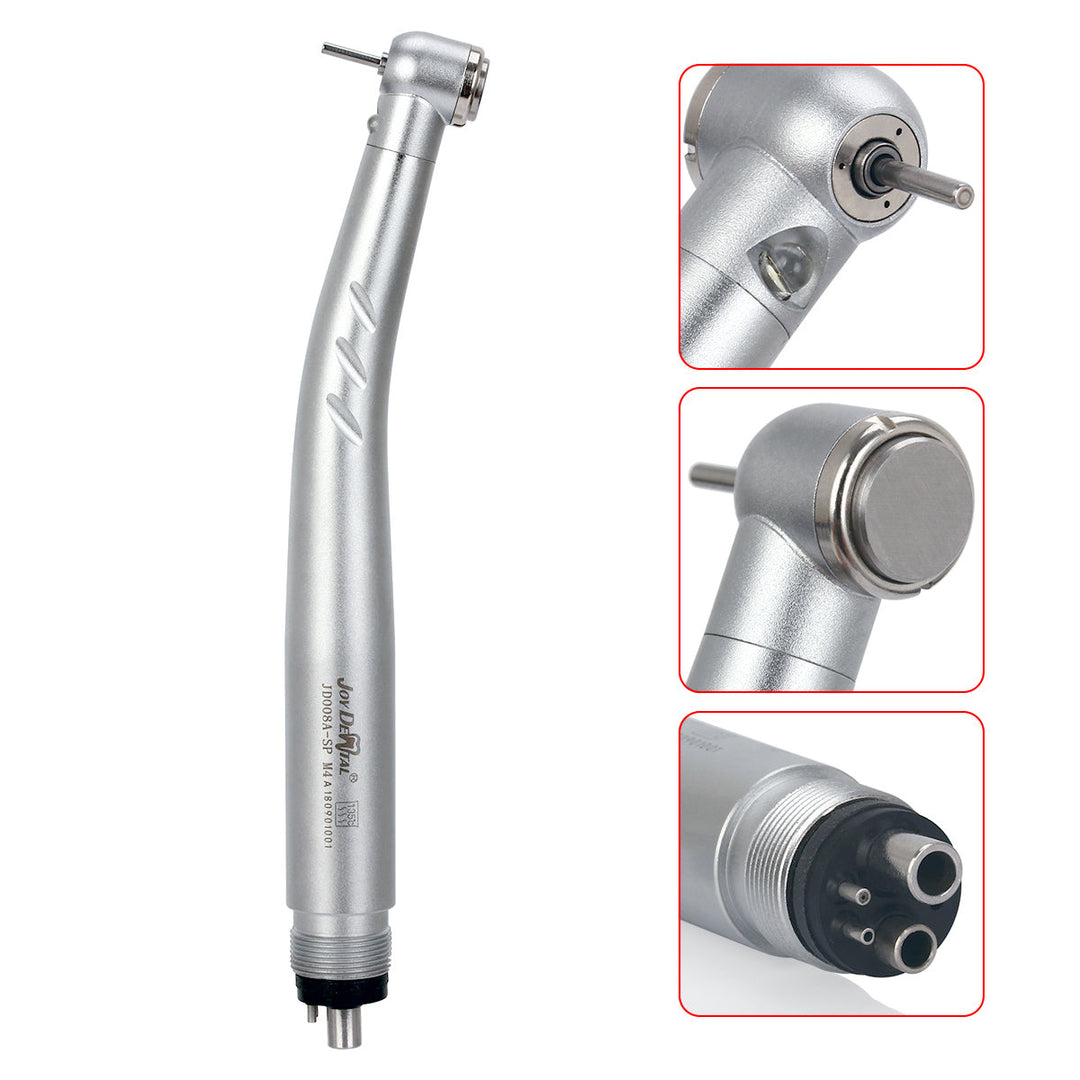 Dental E-generator Integrated LED High Speed Handpiece 4 Hole