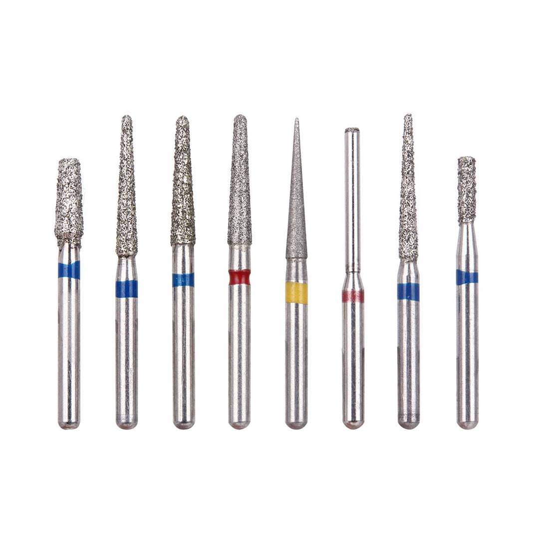 Dental Diamond Bur FG-113 Crown Preparation Molar Teeth Kit 8pcs/Kit