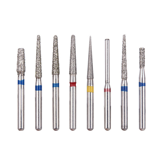 Dental Diamond Bur FG-113 Crown Preparation Molar Teeth Kit 8pcs/Kit