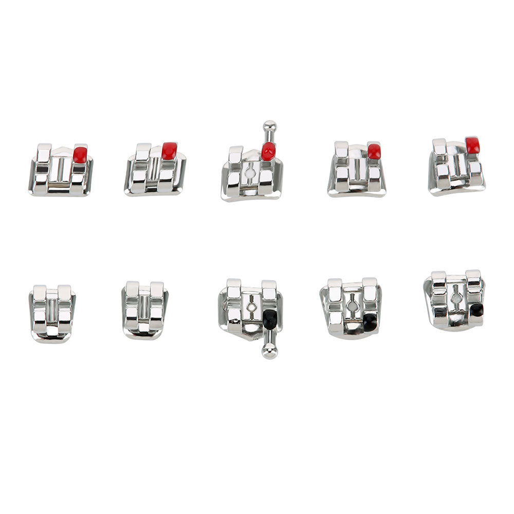 Dental Mini Metal Brackets For Braces Full Size 20pcs/Pack