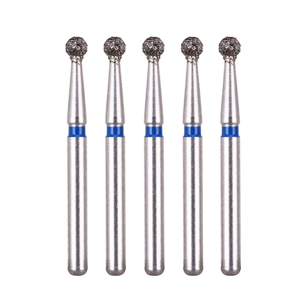 Diamond Burs FG BR-31 Round Ball Two Layers 5pcs/Box