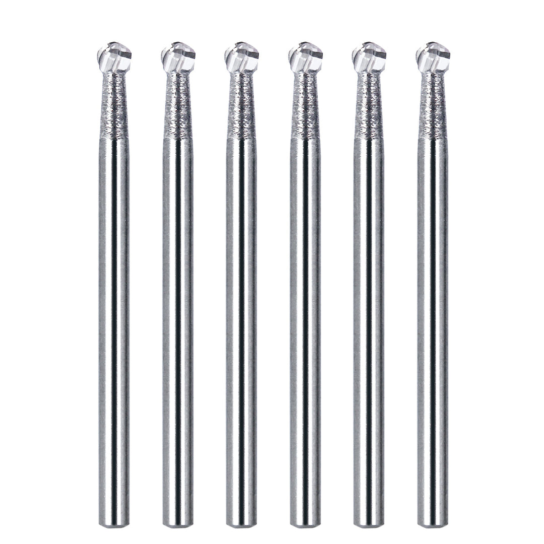 Dental FG #6 SL Surgical Length Round 25mm Carbide Burs 6pcs/Box