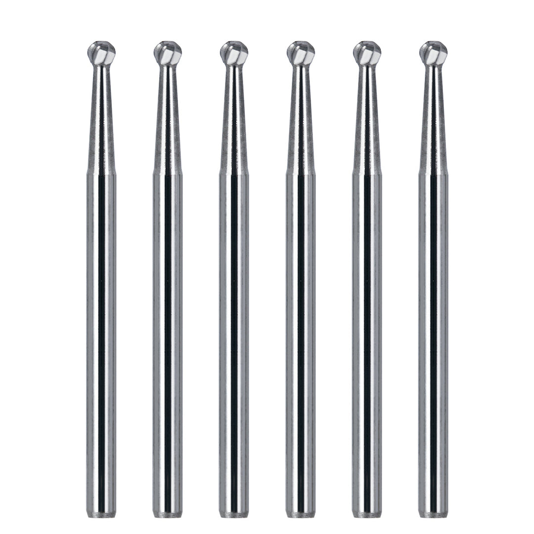 Dental FG #4 SL Surgical Length Round 25mm Carbide Burs 6pcs/Box