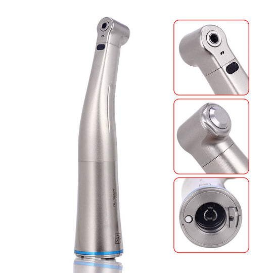 1:1 Fiber Optic Contra Angle Handpiece Internal Water Push Button