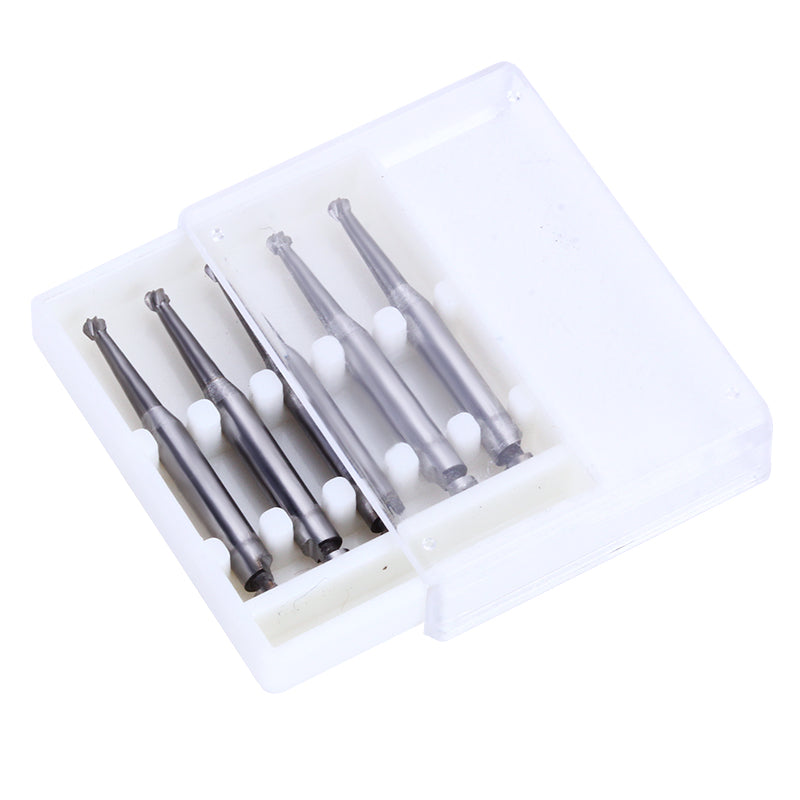 Dental RA #5 Round Carbide Bur for Slow Speed Latch 1.6mm 5pcs/Box