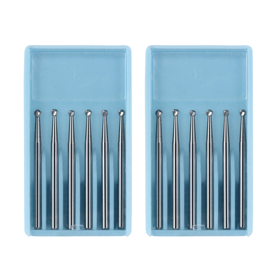 Dental FG #4 SL Surgical Length Round 25mm Carbide Burs 6pcs/Box