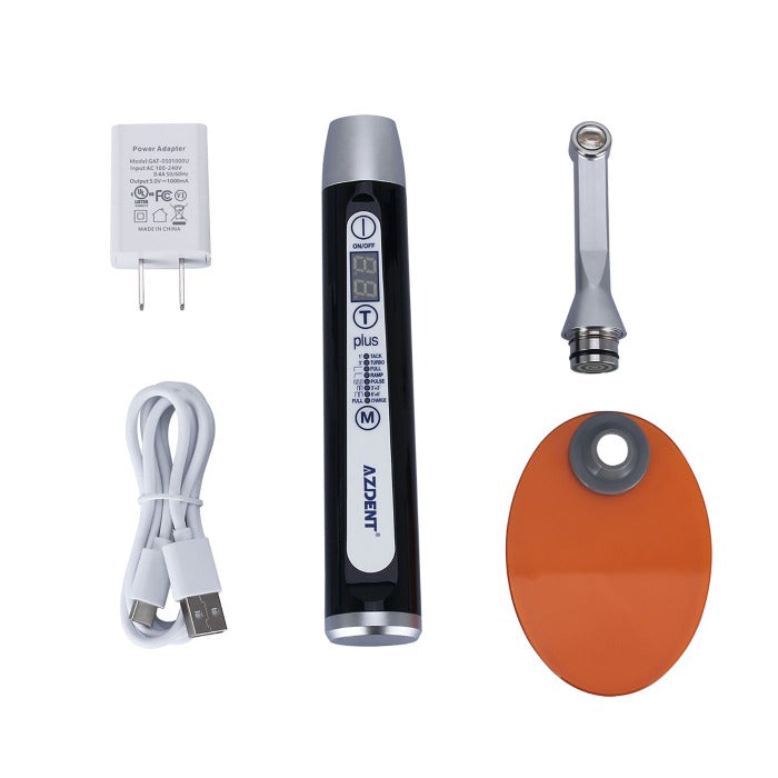 Curing Light Wireless LED 1 Second Broad Spectrum 385-515nm 7 Modes 2500mW/cm²